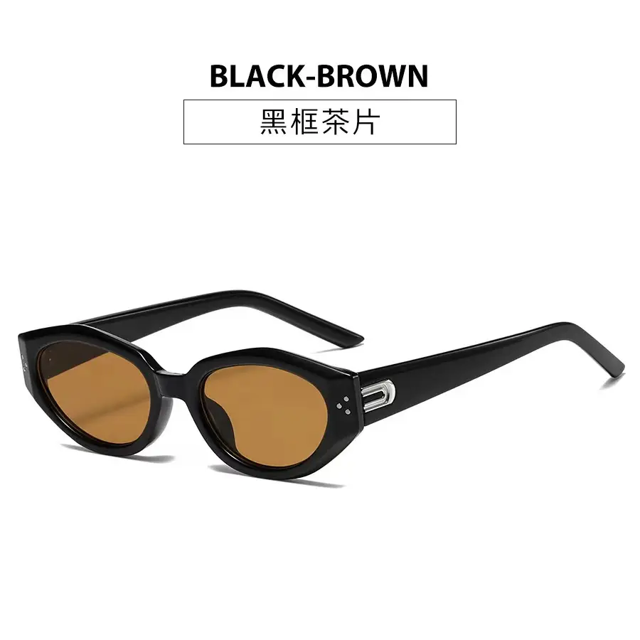 Korean Style Cat's Eye Sunglasses Black UV Resistant