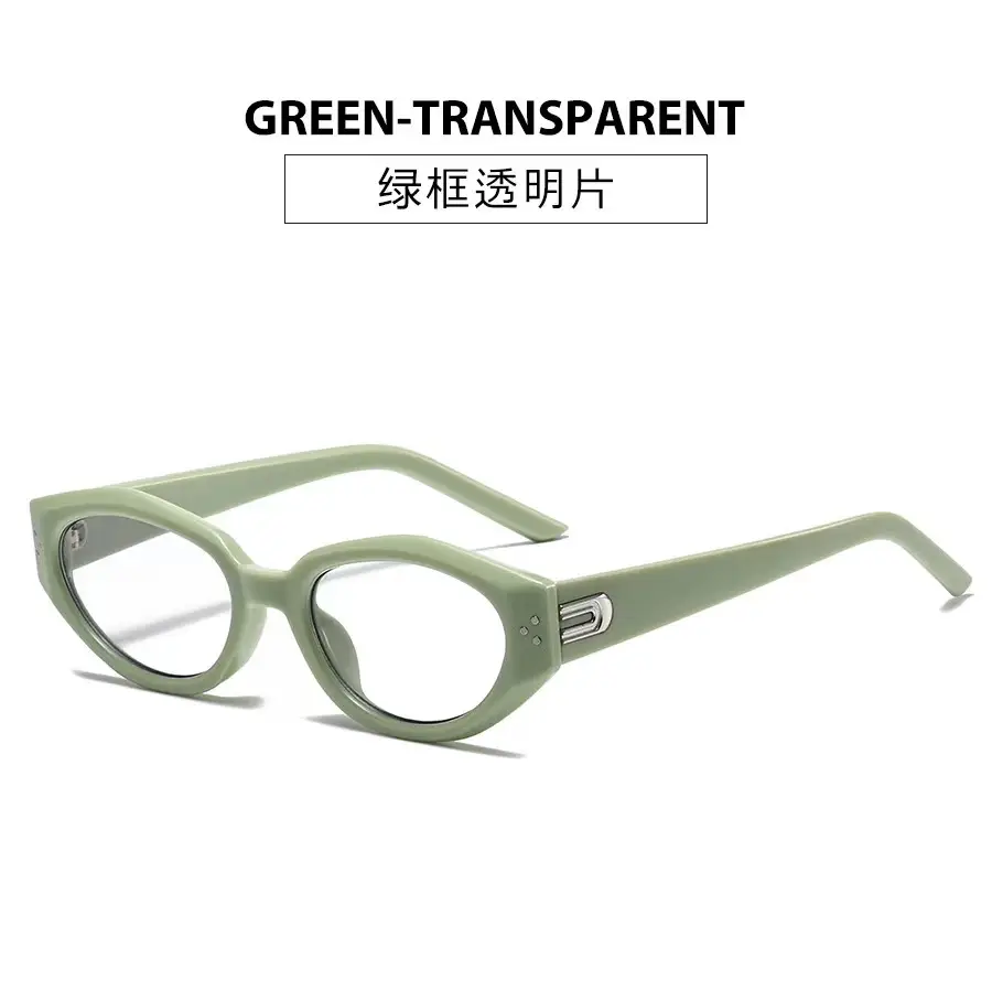 Korean Style Cat's Eye Sunglasses Black UV Resistant - Image 4