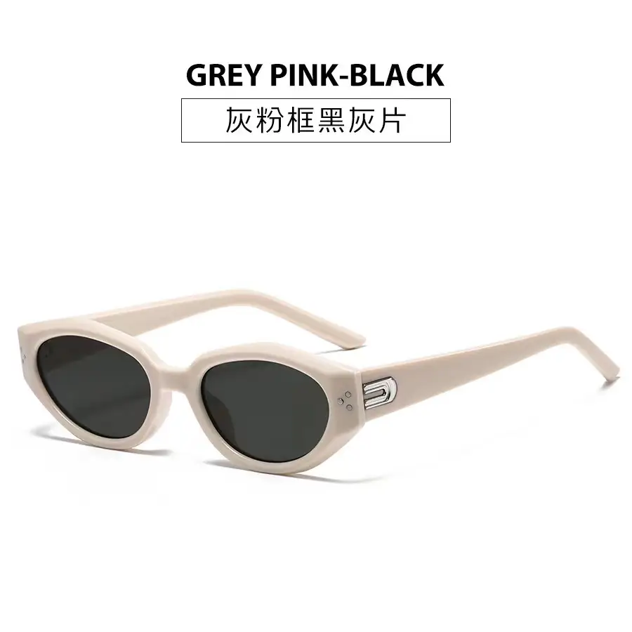 Korean Style Cat's Eye Sunglasses Black UV Resistant - Image 6