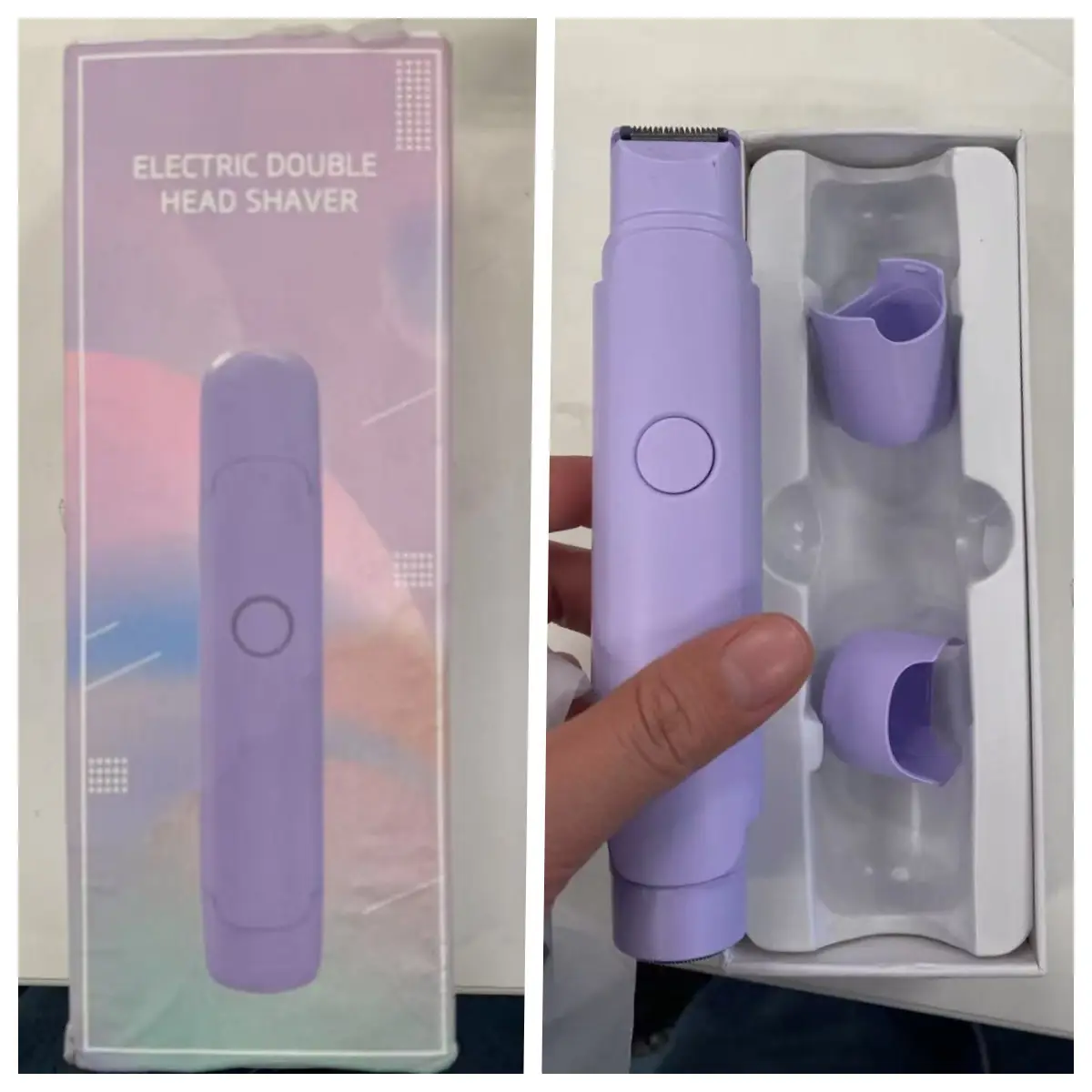 Double-Headed Electric Shaver for Women — feature 1