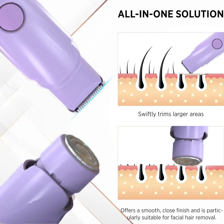Double-Headed Electric Shaver for Women — feature 5