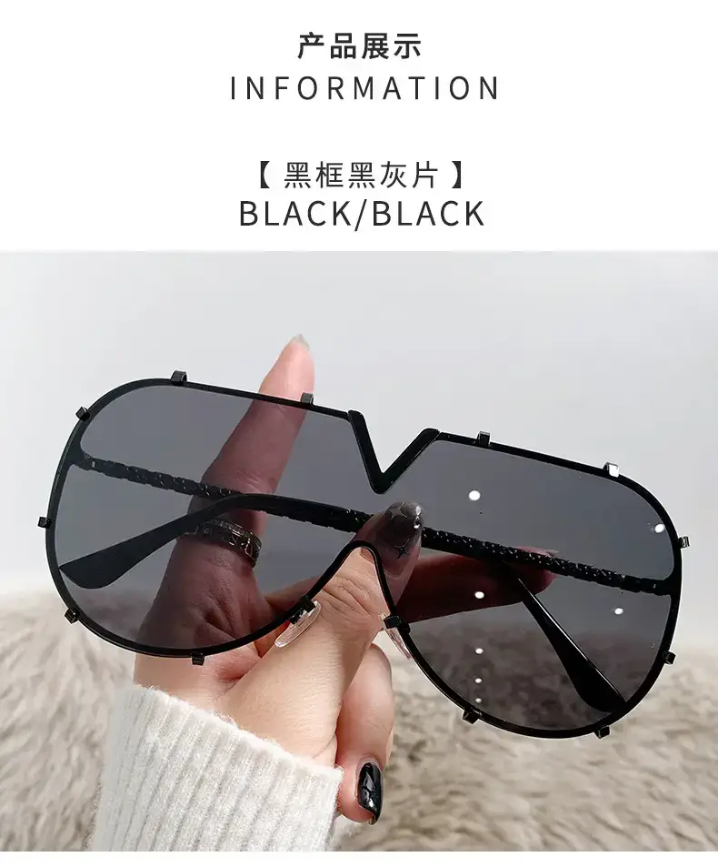 Women's Metal Frame Sunglasses with Colorful Lenses β feature 8