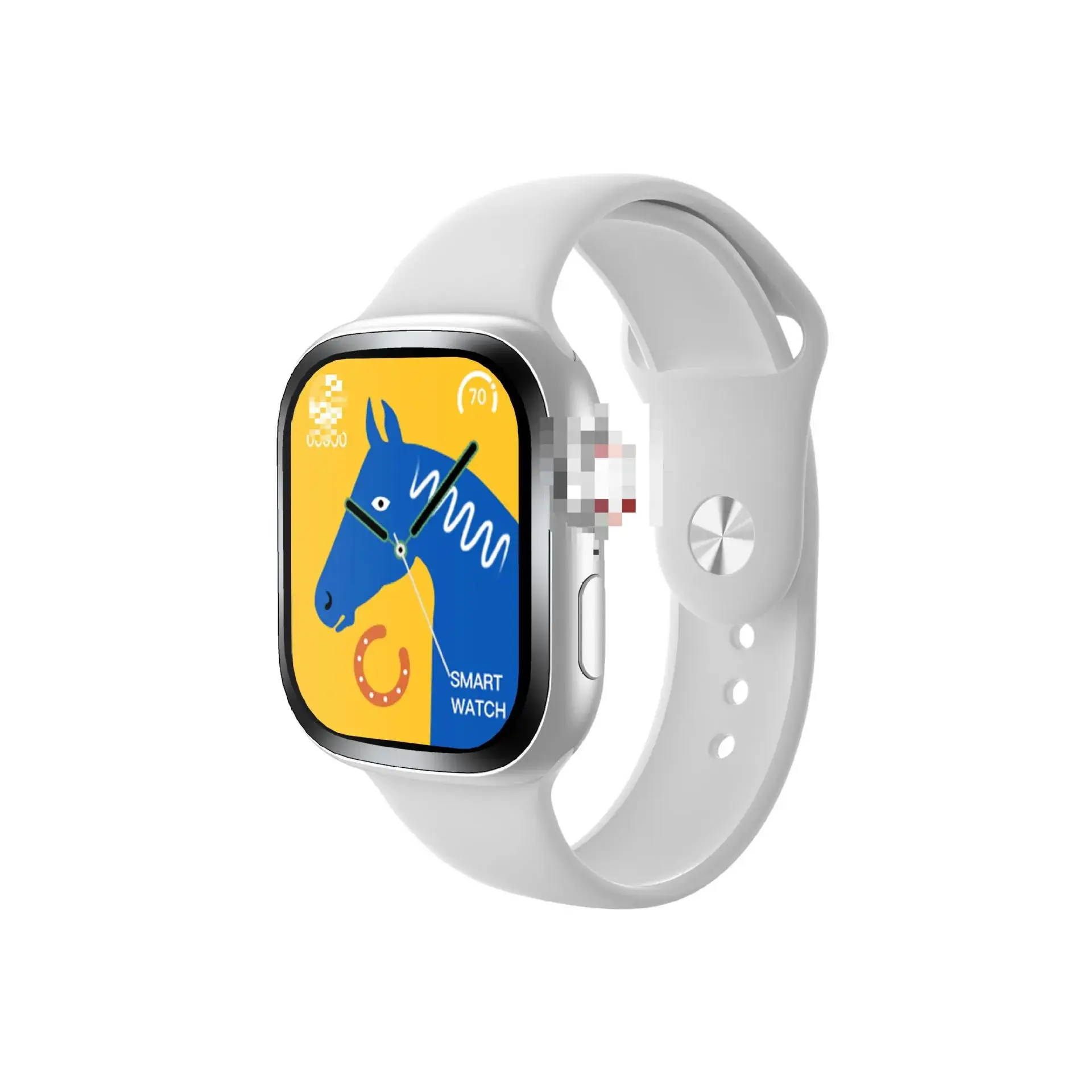 Tb35 Smart Watch Bluetooth Heart Rate Digital Watch White - Image 6
