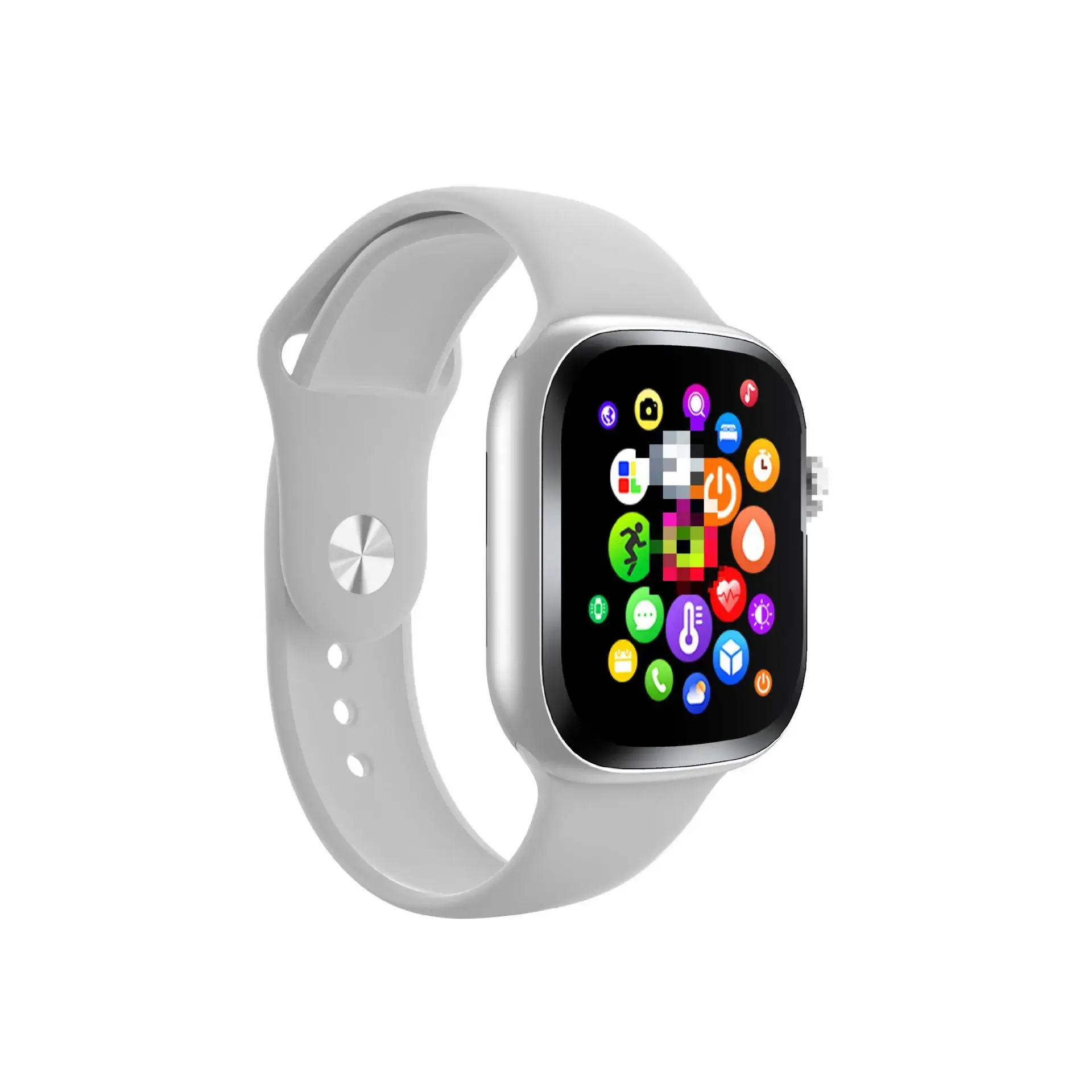 Tb35 Smart Watch Bluetooth Heart Rate Digital Watch White - Image 3