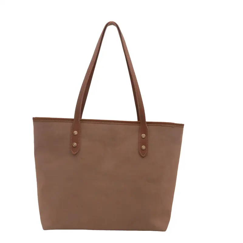 Large Capacity Tan Shoulder Bag for Women 2024 - Image 9