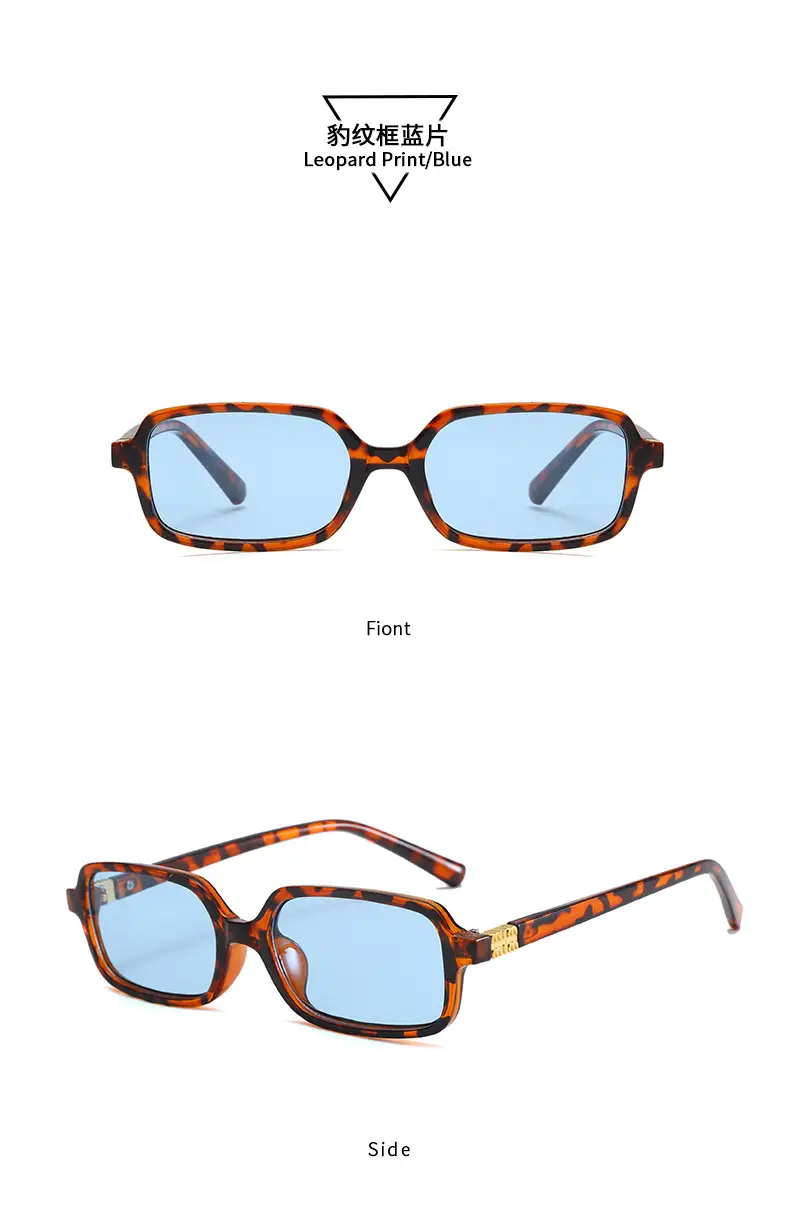 2025 New Square Frame Leopard Print Sunglasses Women β feature 20