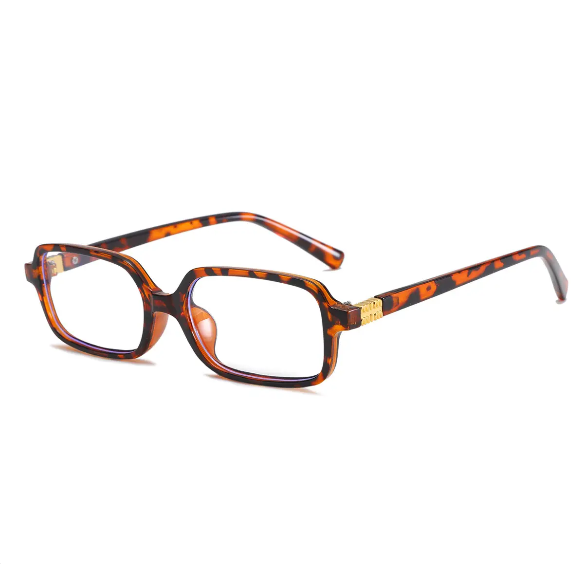 2025 New Square Frame Leopard Print Sunglasses Women - Image 16