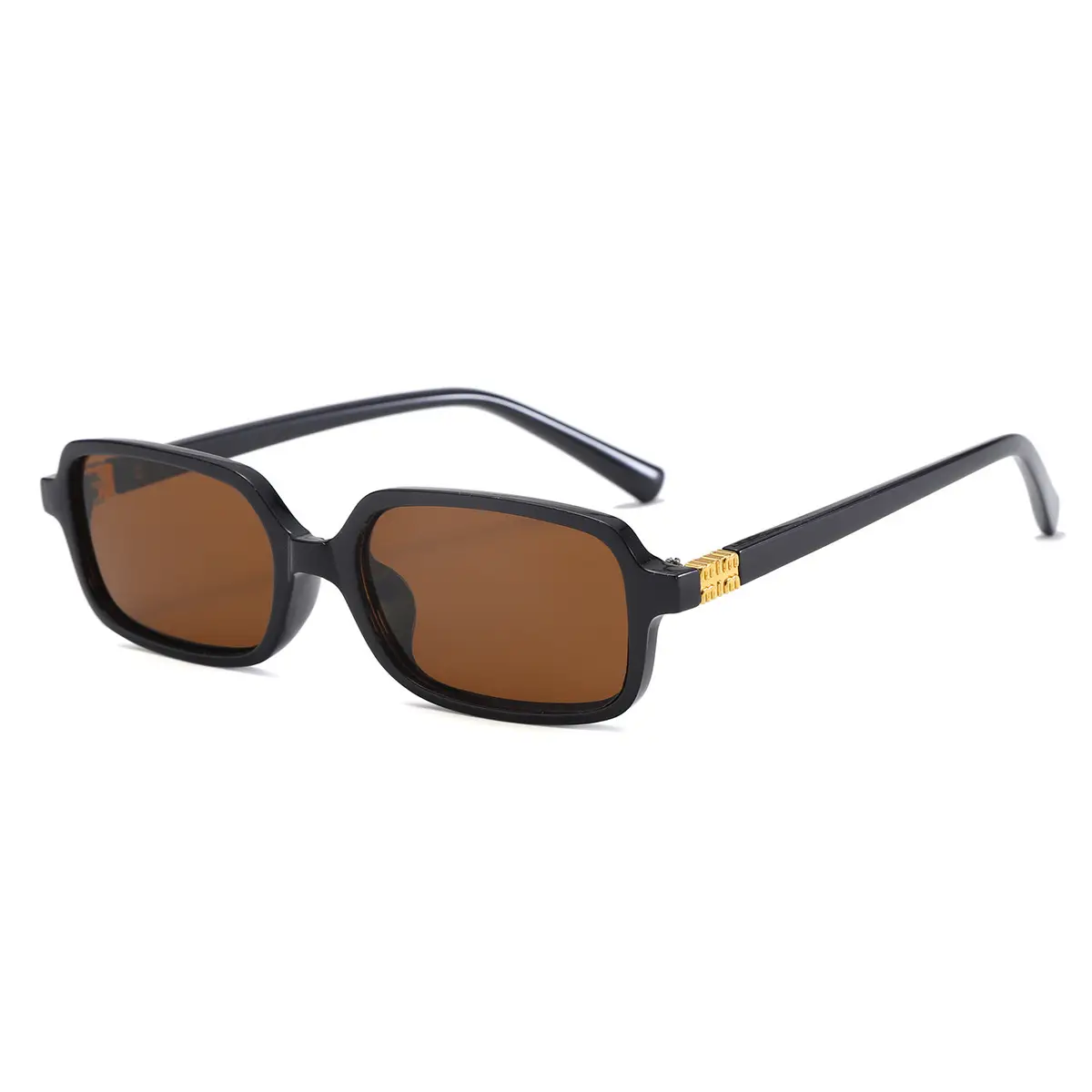 2025 New Square Frame Leopard Print Sunglasses Women - Image 2