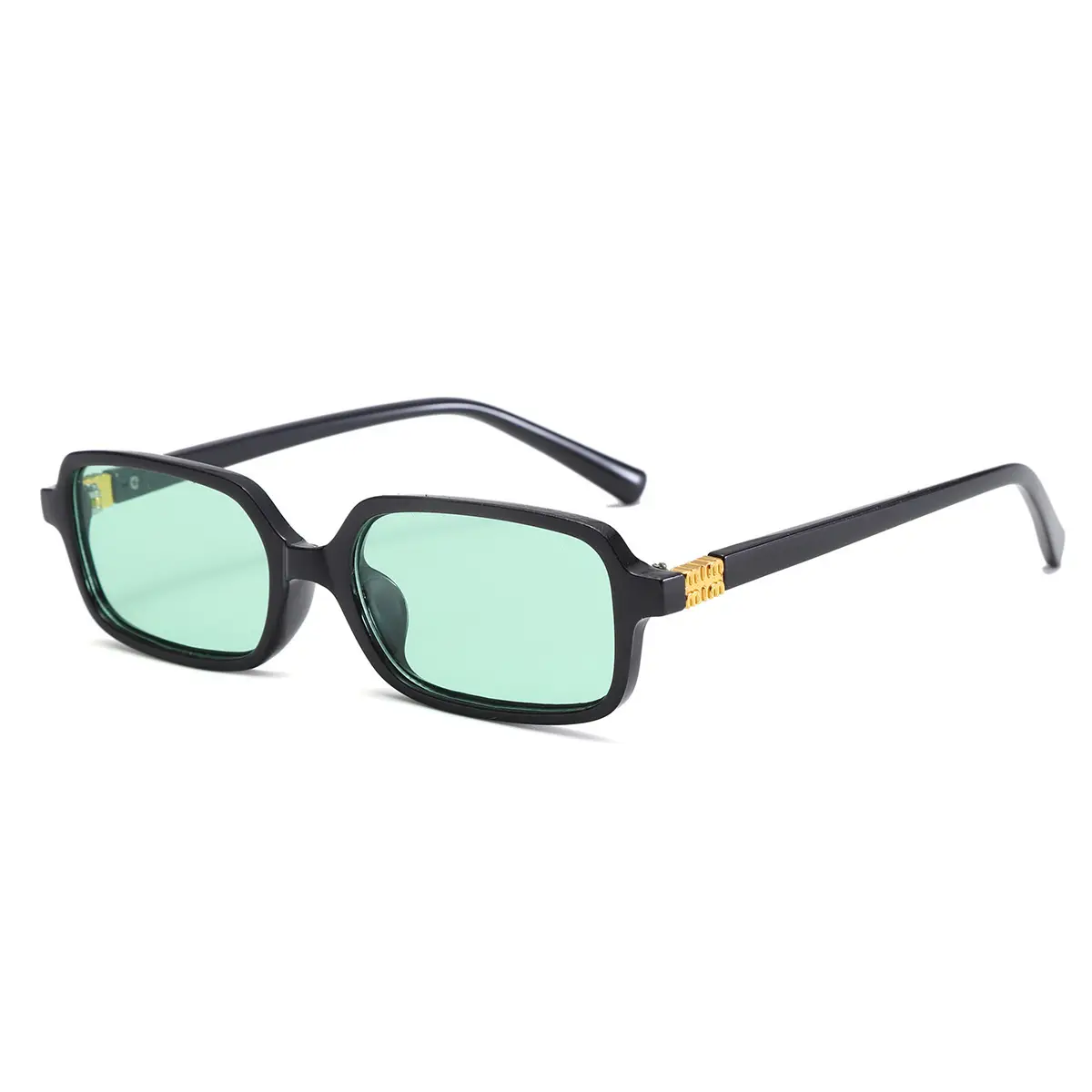 2025 New Square Frame Leopard Print Sunglasses Women - Image 3