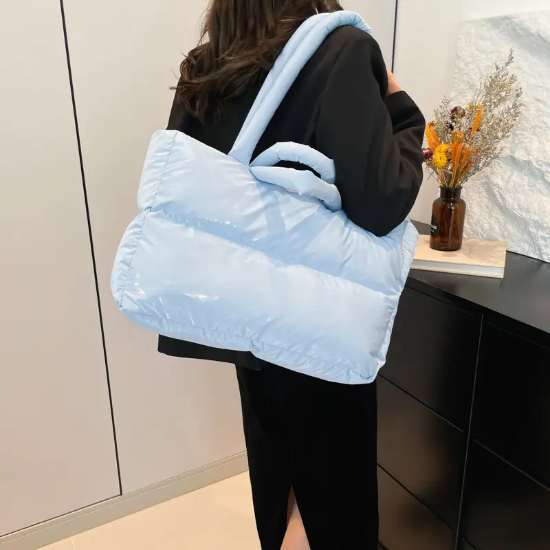Winter New Korean-style Cotton Suit Bag for Women - Image 10