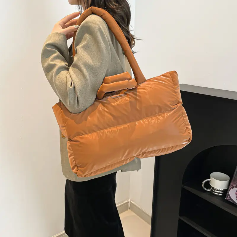 Winter New Korean-style Cotton Suit Bag for Women - Image 11