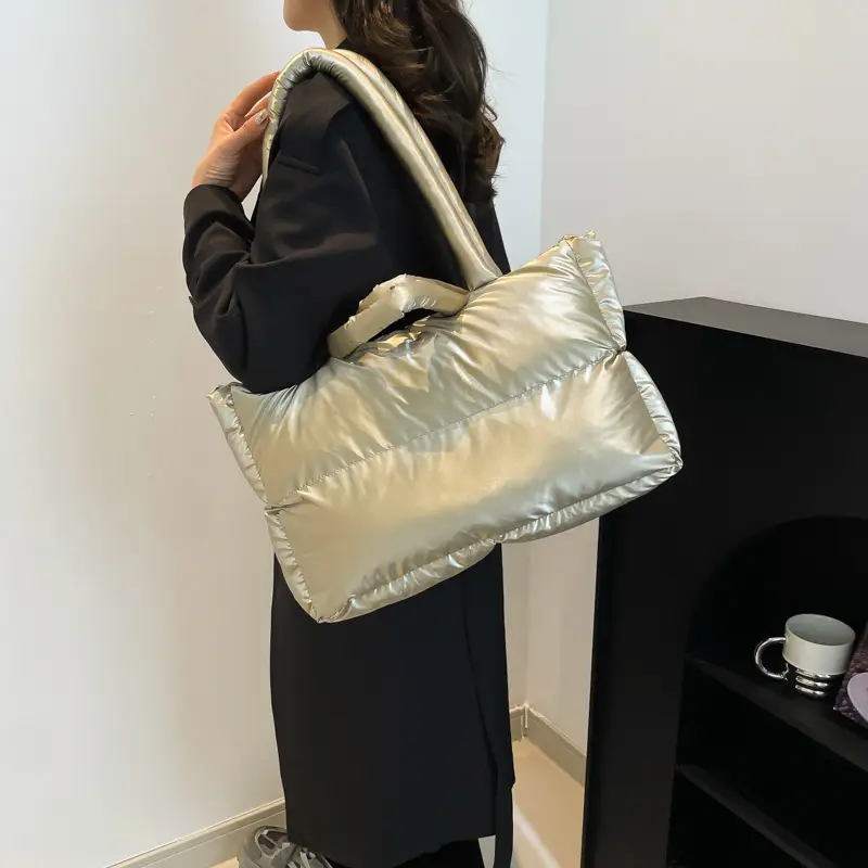 Winter New Korean-style Cotton Suit Bag for Women - Image 12