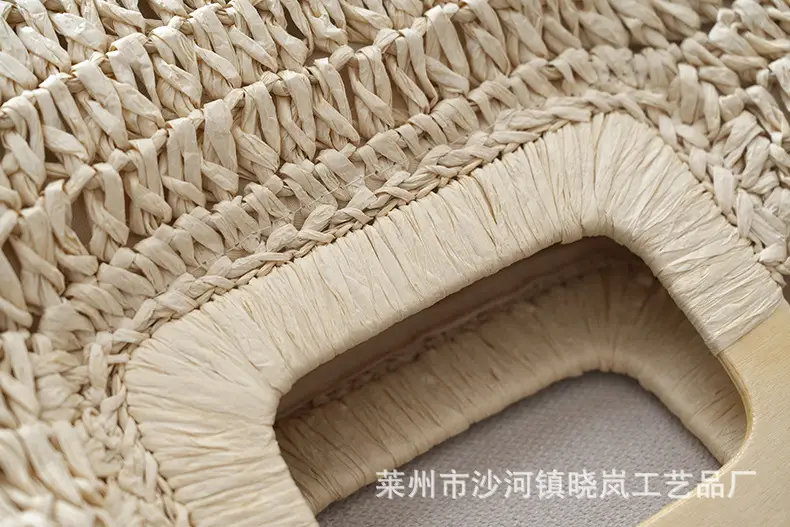 2024 Vintage Woven Straw Handbag Large Capacity — feature 8
