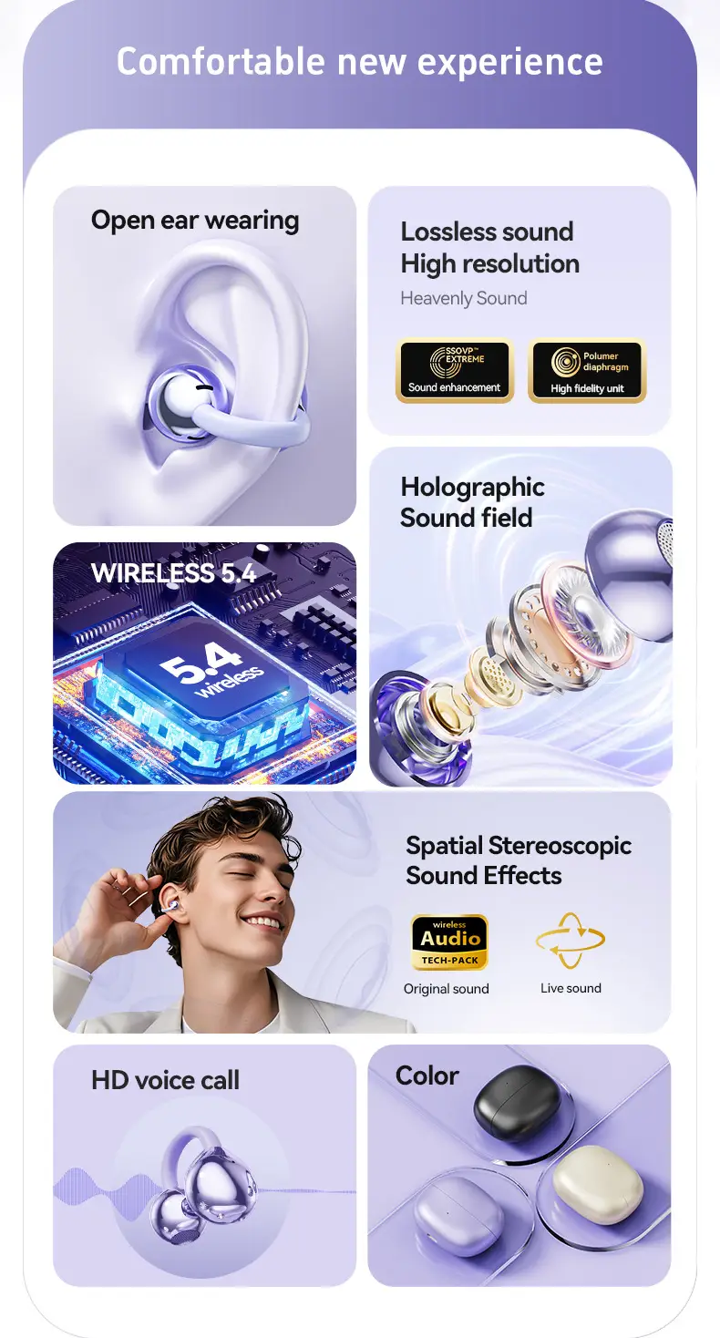 Long-Lasting M108 Bluetooth Earbuds with AI Translation & Touch Control — feature 14