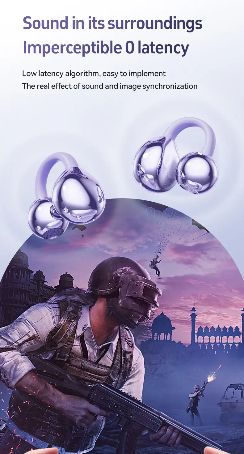 Long-Lasting M108 Bluetooth Earbuds with AI Translation & Touch Control — feature 21