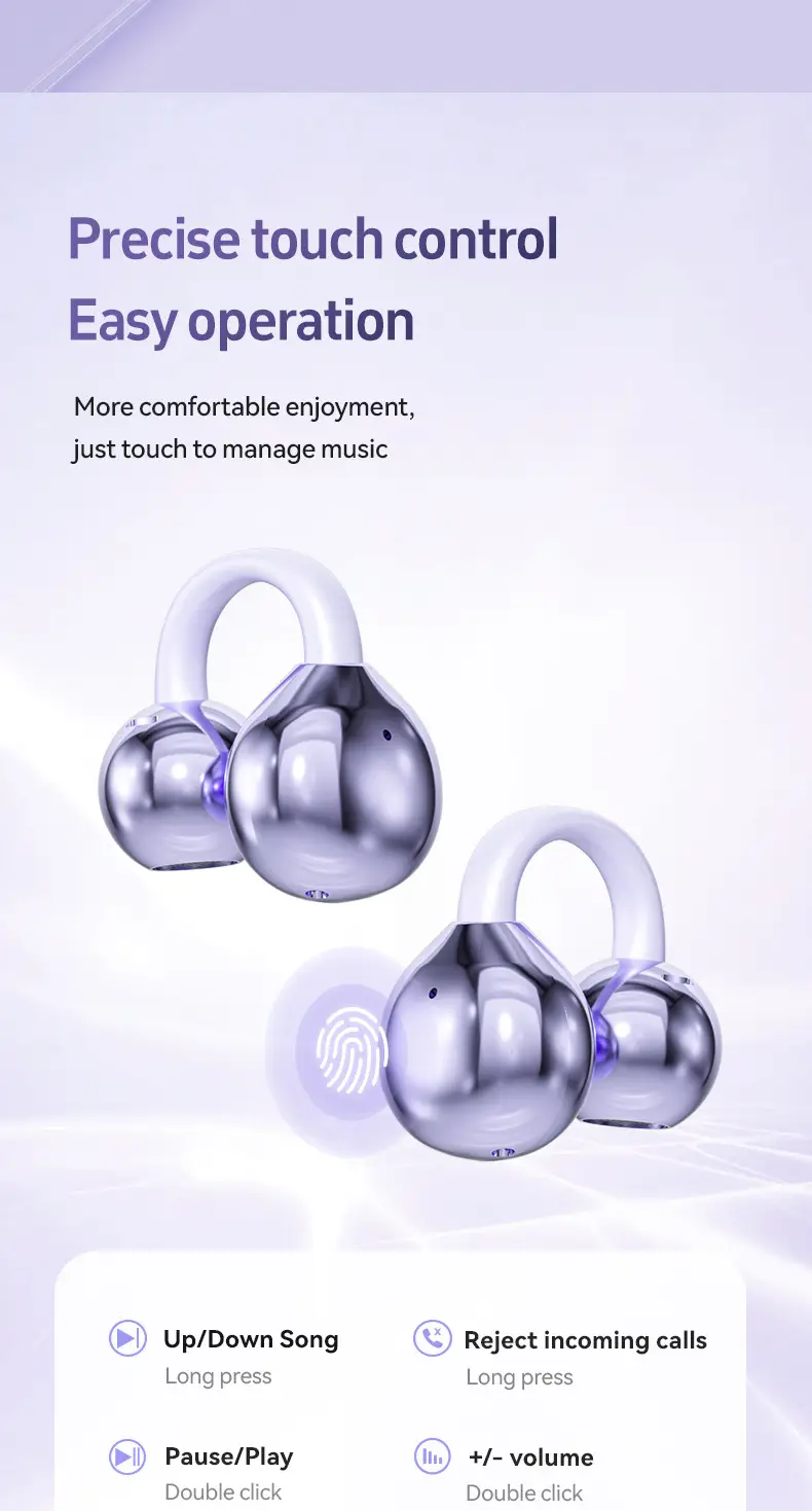 Long-Lasting M108 Bluetooth Earbuds with AI Translation & Touch Control — feature 26