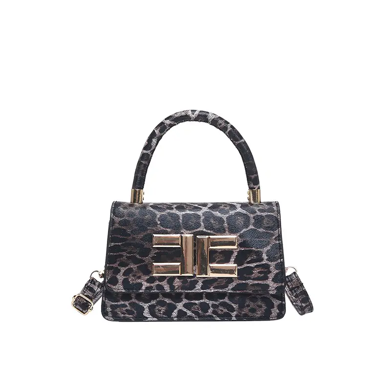 European Leopard Print Shoulder Crossbody Bag 2024 Winter - Image 11