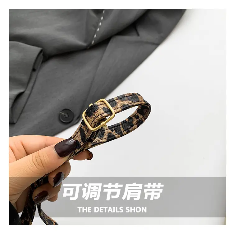 European Leopard Print Shoulder Crossbody Bag 2024 Winter — feature 4