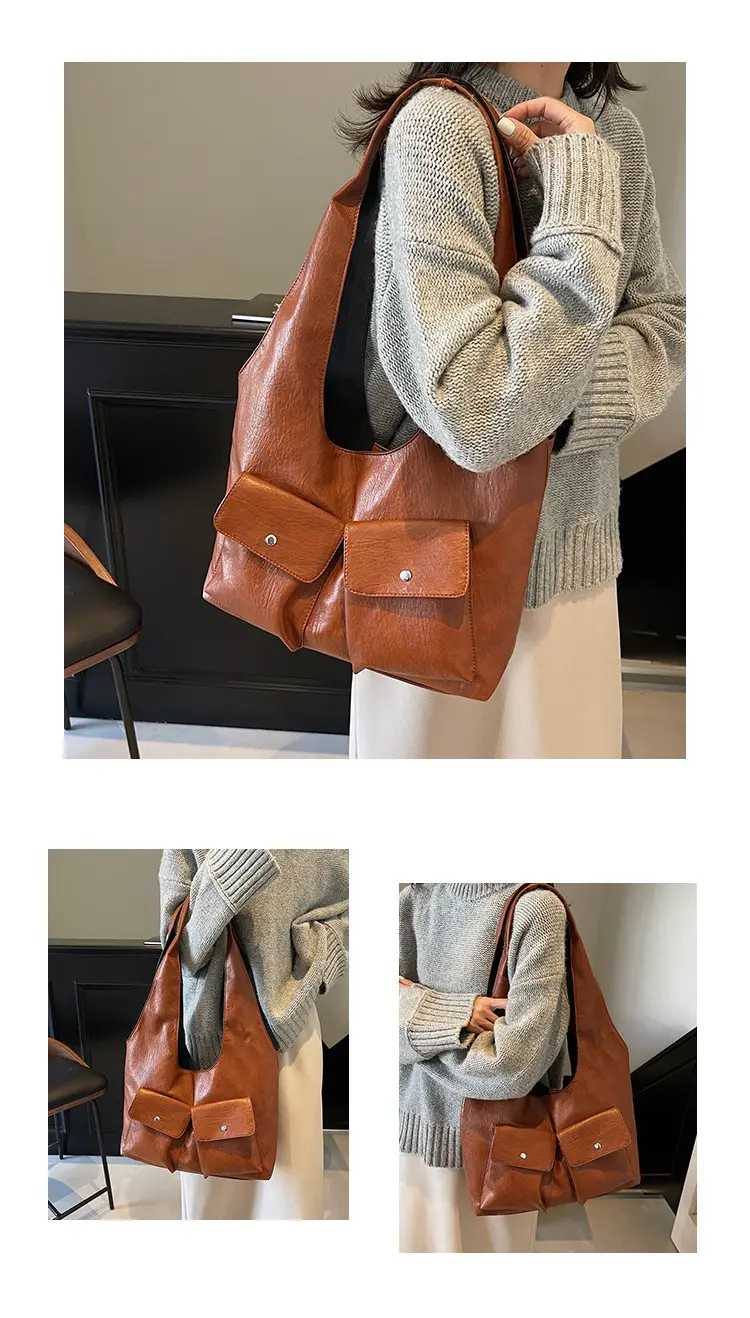 Brown Leather Crossbody Bag for Women Winter 2024 — feature 12