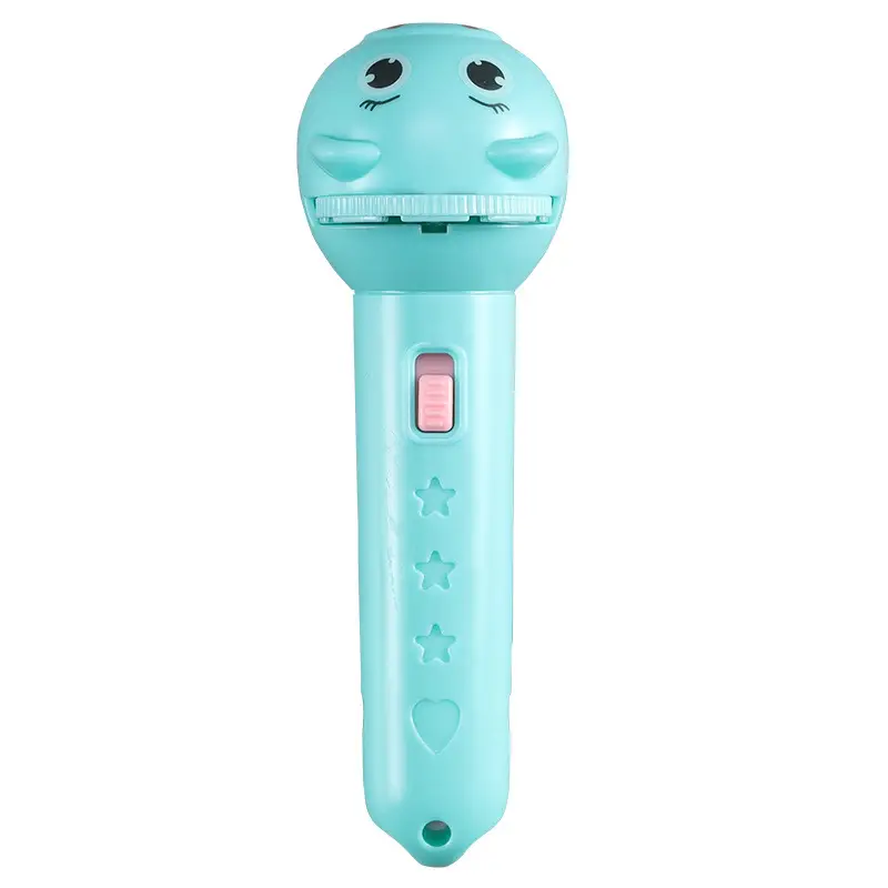 Children's Cartoon Luminous Photo Projector Flashlight