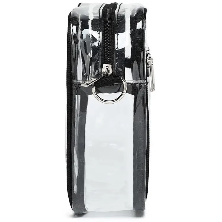 Transparent Messenger Bag for Men Women Waterproof Adjustable - Image 3