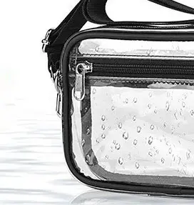 Transparent Messenger Bag for Men Women Waterproof Adjustable — feature 5