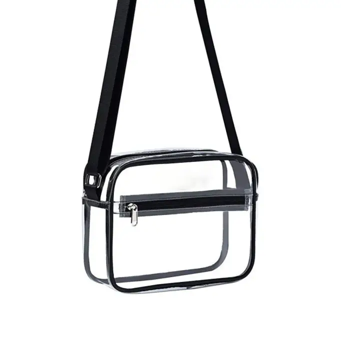 Transparent Messenger Bag for Men Women Waterproof Adjustable — feature 6
