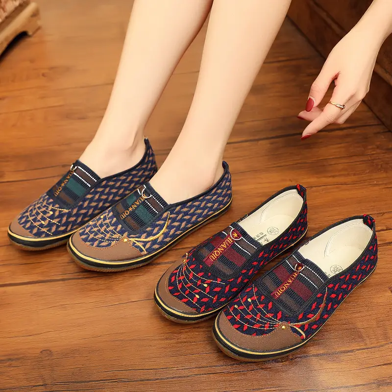 Women's Beijing Cloth Shoes Flat Bottom Casual Spring New - Image 18