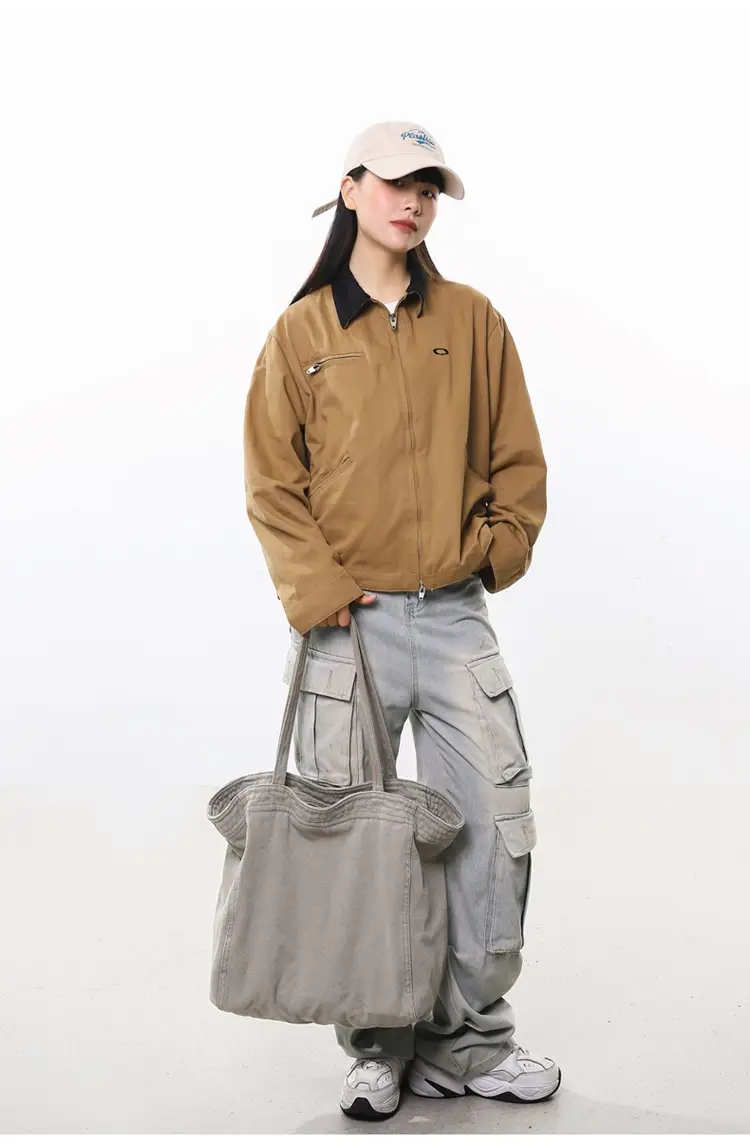 Cross-border Canvas Shoulder Bag for Women — feature 10