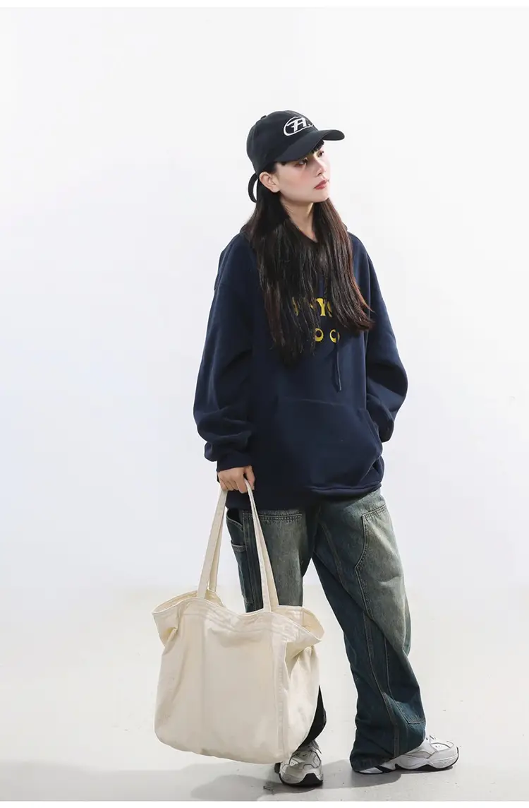 Cross-border Canvas Shoulder Bag for Women — feature 15