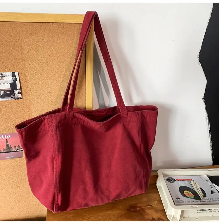 Cross-border Canvas Shoulder Bag for Women — feature 27
