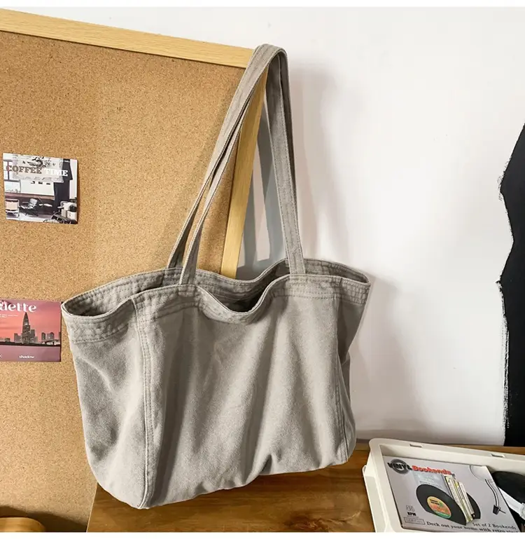 Cross-border Canvas Shoulder Bag for Women — feature 35