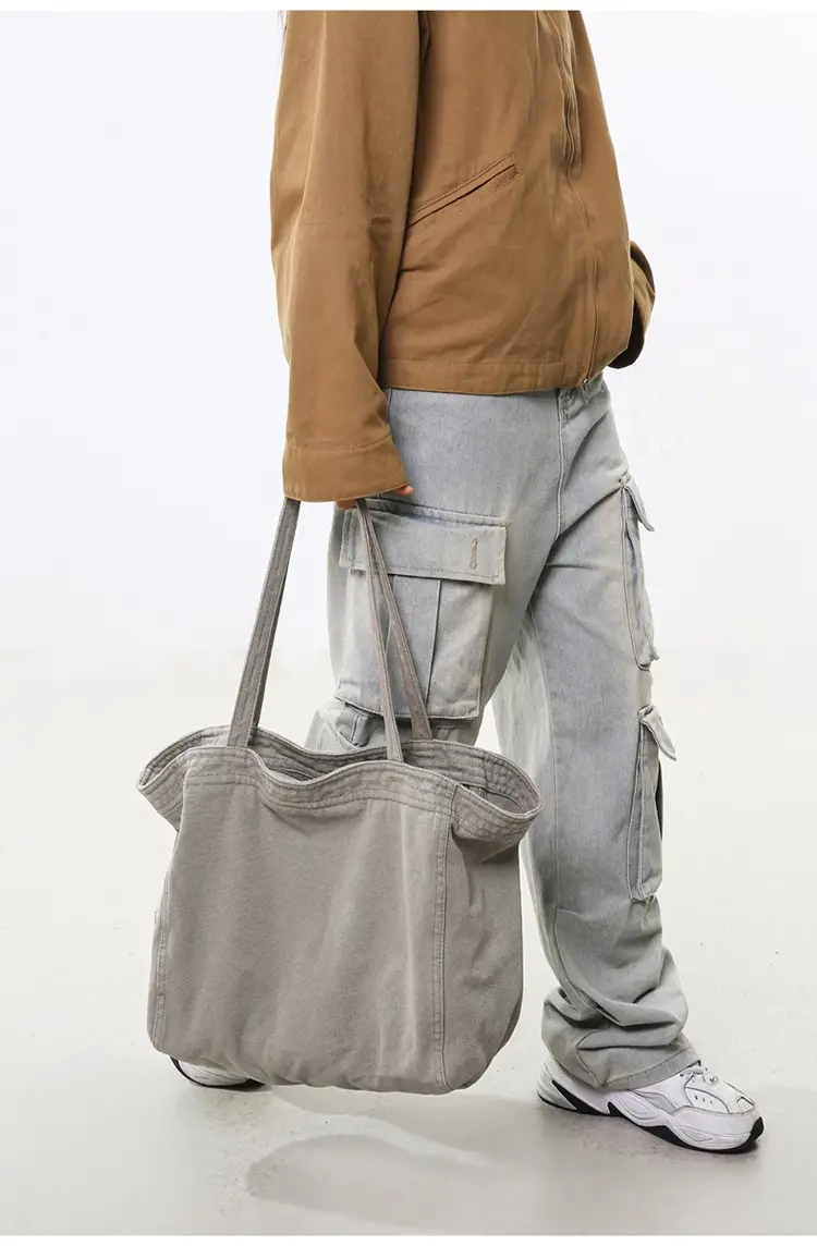 Cross-border Canvas Shoulder Bag for Women — feature 9