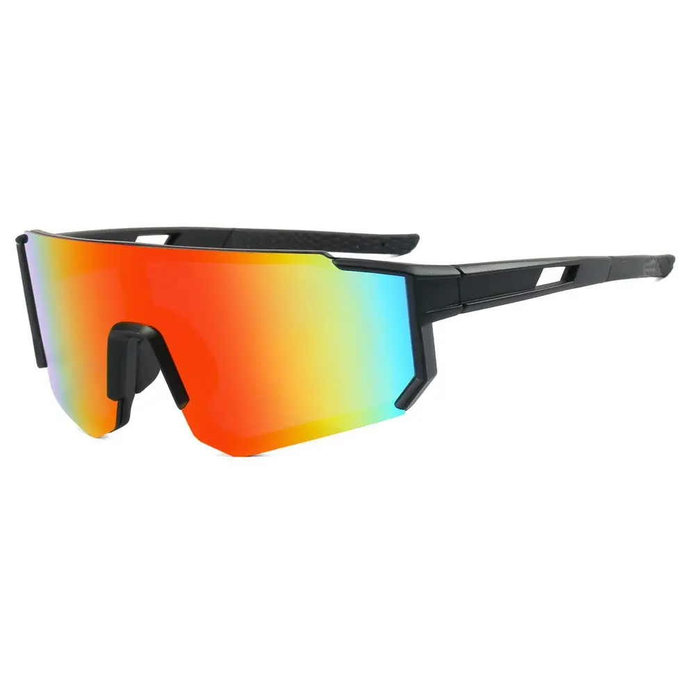 Color-Changing Windproof Cycling Sunglasses White Blue