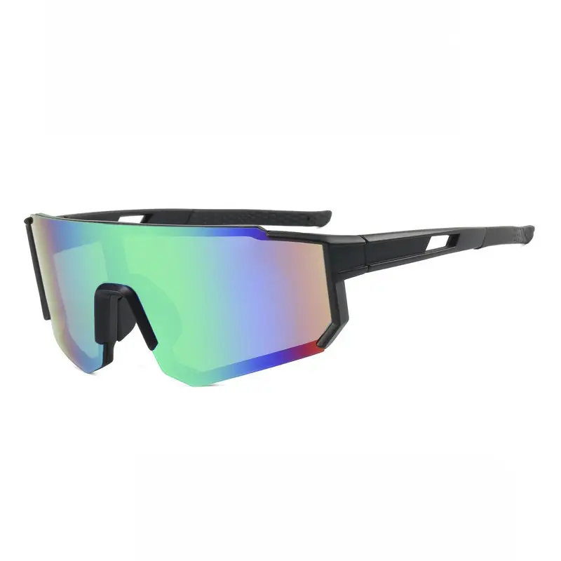 Color-Changing Windproof Cycling Sunglasses White Blue