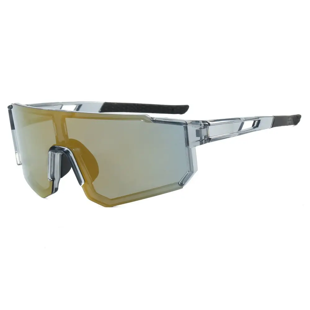 Color-Changing Windproof Cycling Sunglasses White Blue