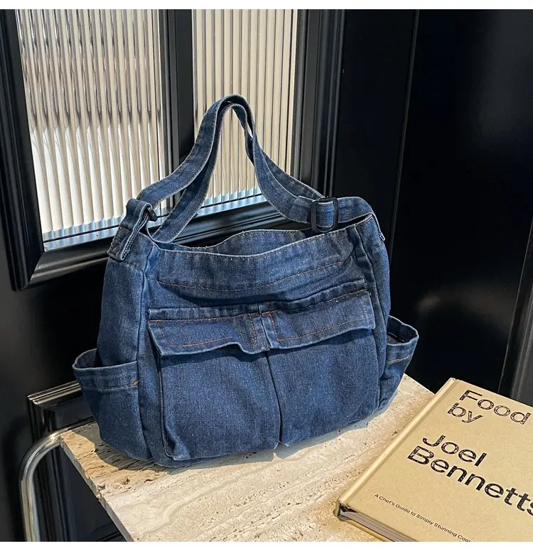 Women Denim Crossbody Bag Large Capacity 2024 — feature 23