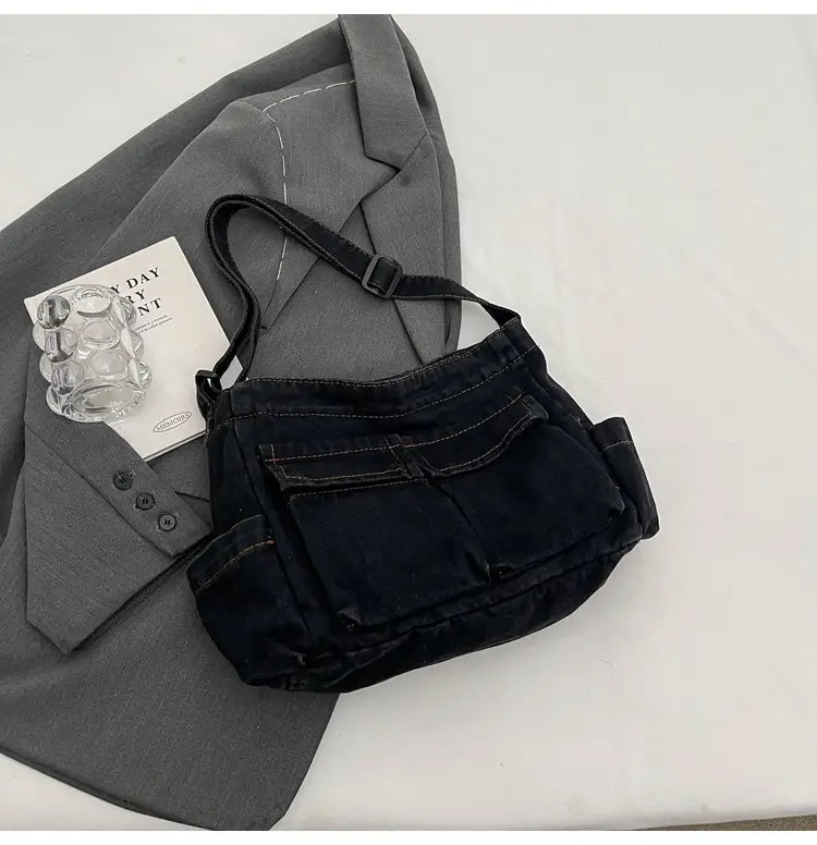 Women Denim Crossbody Bag Large Capacity 2024 — feature 30