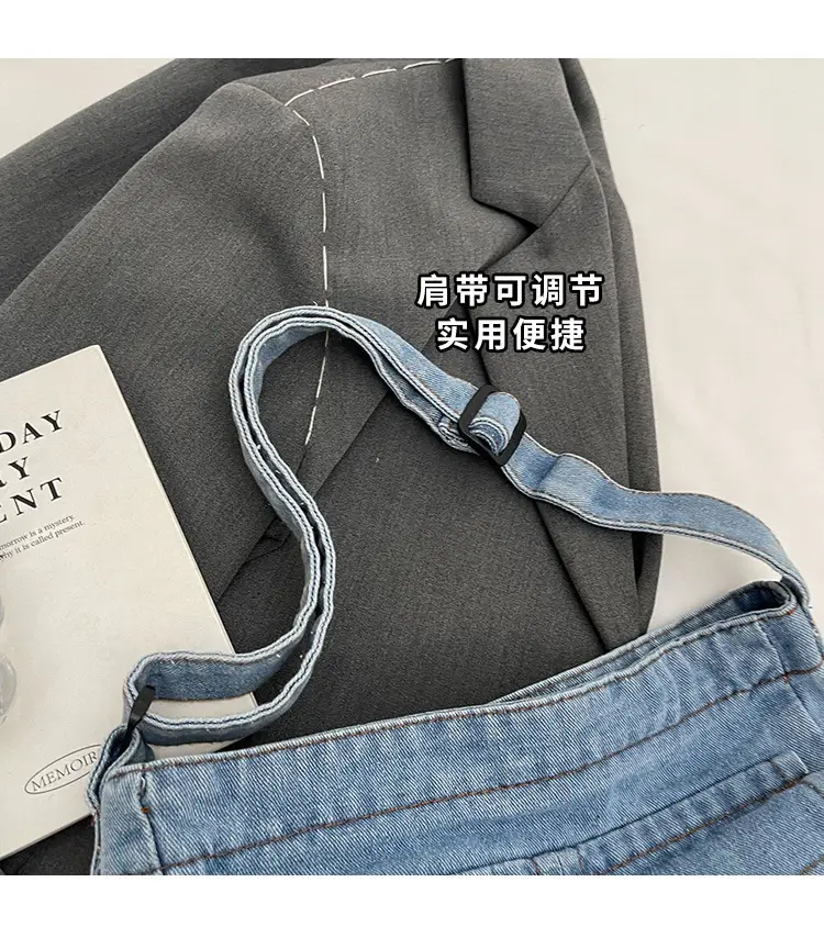 Women Denim Crossbody Bag Large Capacity 2024 — feature 5