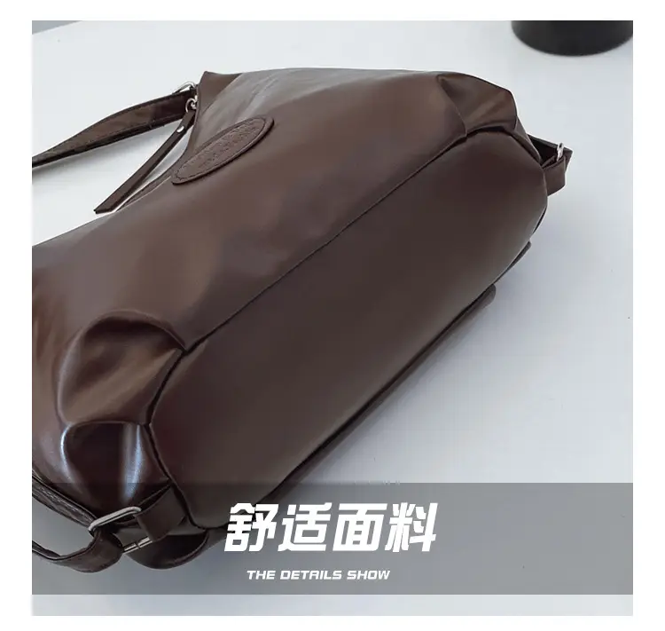Women's Black Korean Style Shoulder Bag with Cloud Charm — feature 3