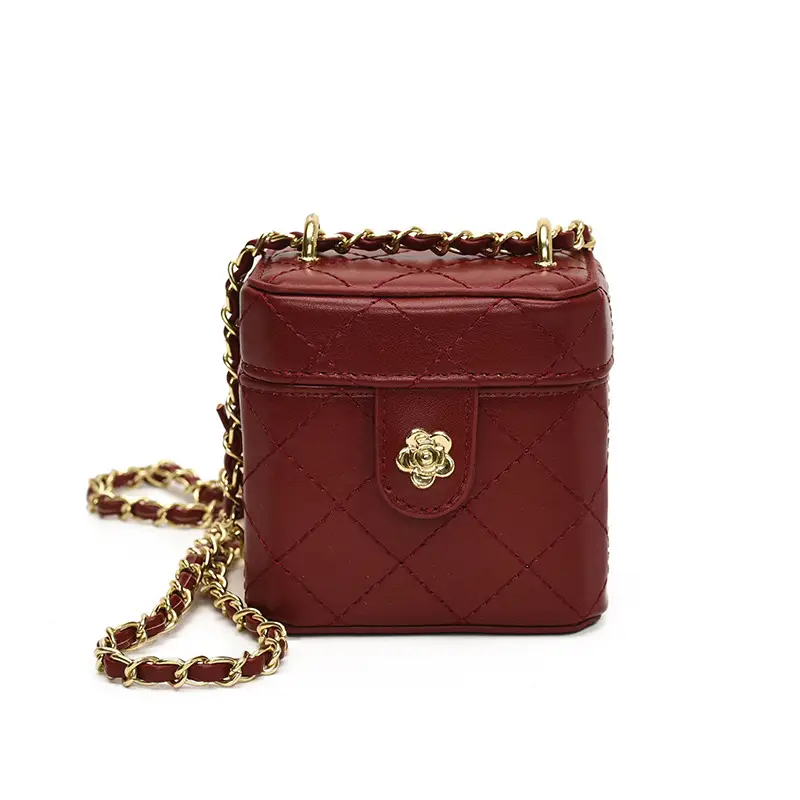 Silver Embroidery Chain Mini Bag Women 2024 - Image 6