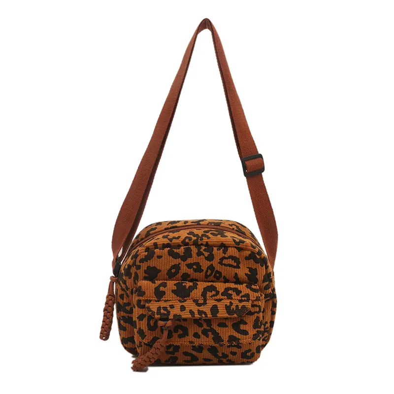 Leopard Print Shoulder Bag 2024 Winter New - Image 7