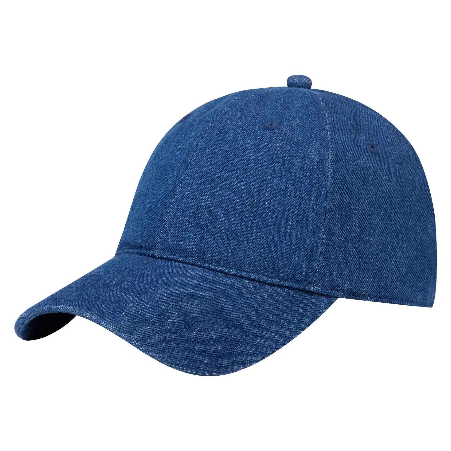 Pure Color Cotton Baseball Caps for Men Women Spring Summer - Image 2