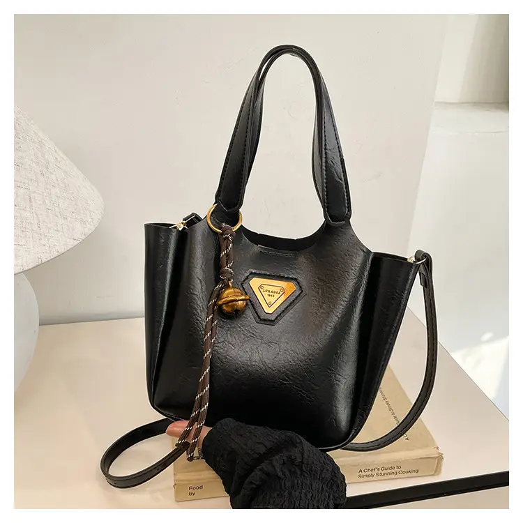 Women Vintage Black Shoulder Crossbody Tote Bag 2024 — feature 20