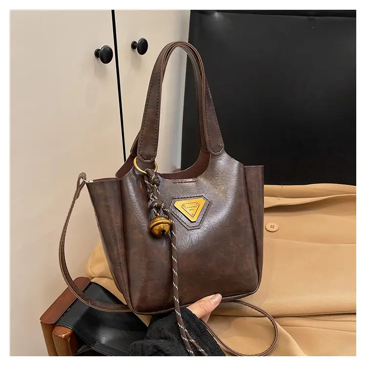Women Vintage Black Shoulder Crossbody Tote Bag 2024 — feature 21