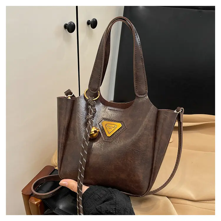 Women Vintage Black Shoulder Crossbody Tote Bag 2024 — feature 22