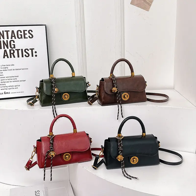 Brown Leather Shoulder Crossbody Bag for Women 2024 - Image 9