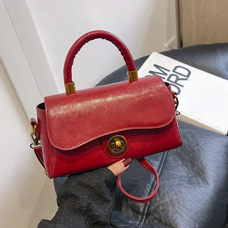 Brown Leather Shoulder Crossbody Bag for Women 2024 - Image 10