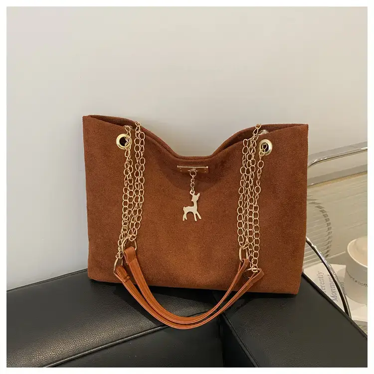 Vintage Chain Shoulder Bag Women 2024 Winter New Style — feature 14