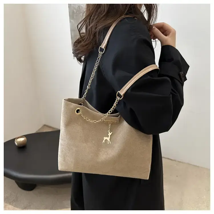 Vintage Chain Shoulder Bag Women 2024 Winter New Style — feature 19